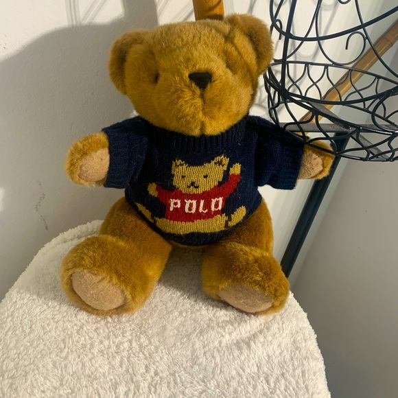 polo stuffed bear